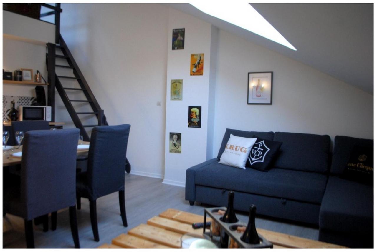 Ferienwohnung Studio Champagne Reims Exterior foto