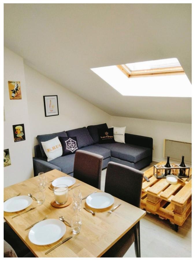 Ferienwohnung Studio Champagne Reims Exterior foto